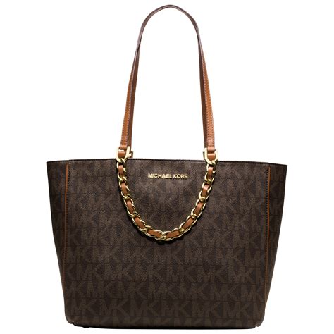 michael kors zasche harper brown|michael kors purses under 50.